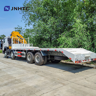 NEW Howo Cran Truck 8X4 10Tons Cargo con gru pieghevole 16 ruote Miglior prezzo