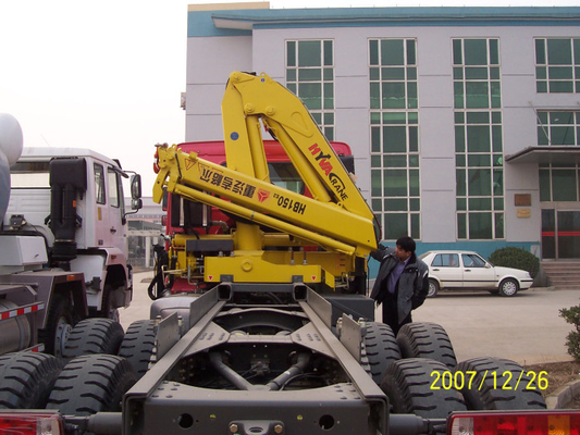 Il camion del trattore di Sinotruk ha montato le gru le tonnellate dell'attrezzatura 336hp 6×4 XCMG12 che Crane