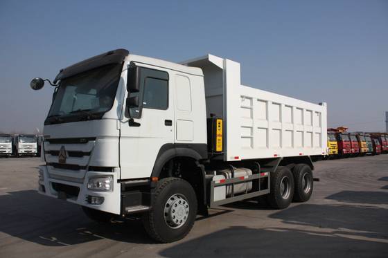 Autocarro con cassone ribaltabile facoltativo dell'asse da 30 tonnellate di multi colore tri per il modello estraente ZZ3257N3847A/N0WA