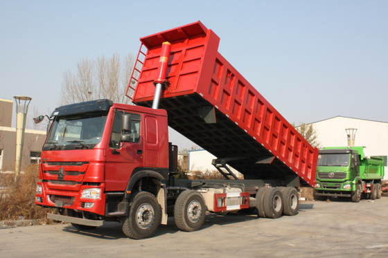 Autocarro con cassone ribaltabile pesante di Howo 8×4 50 tonnellate che caricano per il modello estraente ZZ3317N4267A/S0WA