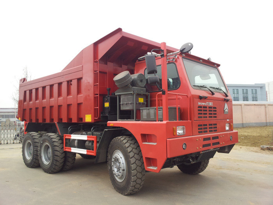 70T che estrae l'autocarro a cassone resistente dell'autocarro con cassone ribaltabile 6x4 Sinotruk Howo 30M3 Euro2 LHD