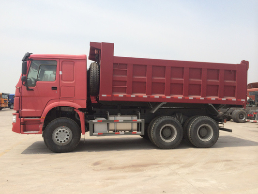 6x4 16m3 10 spinge gli autocarri a cassone resistenti di LHD con la gomma Tr668 Tr691 di marca del triangolo
