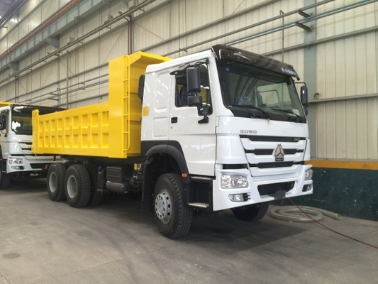 l'autocarro con cassone ribaltabile resistente di 15M3 30T Sinotruk Howo7 6x4 con la cabina 10 di 336hp Hw76 spinge