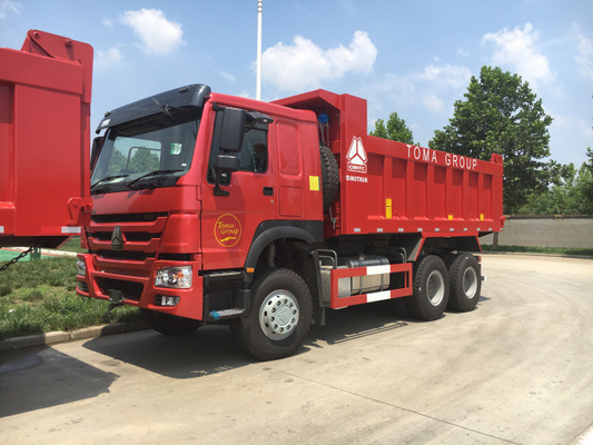 Autocarro con cassone ribaltabile di SINOTRUK HOWO 6x4 18 CBM con l'asse anteriore HF9 ed il asse posteriore HC16