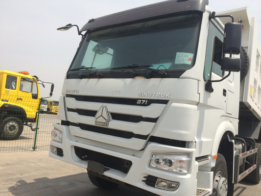 Sollevamento resistente bianco di capacità LHD HYVA dell'autocarro con cassone ribaltabile di Sinotruk Howo7 di colore 40T 20M3