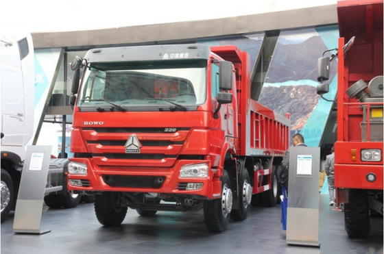 modello 371hp di Capaicty Sinotruk Howo7 del carico dell'autocarro con cassone ribaltabile della ruota di 8x4 25-30M3 12 50-60T