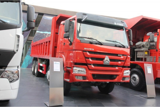 modello 371hp di Capaicty Sinotruk Howo7 del carico dell'autocarro con cassone ribaltabile della ruota di 8x4 25-30M3 12 50-60T