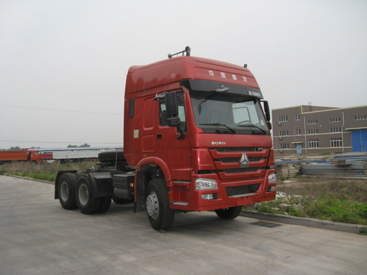 10 la testa del trattore delle ruote HOWO trasporta 6x4 su autocarro con l'alta carrozza del tetto HW79 e GVW 25 tonnellate