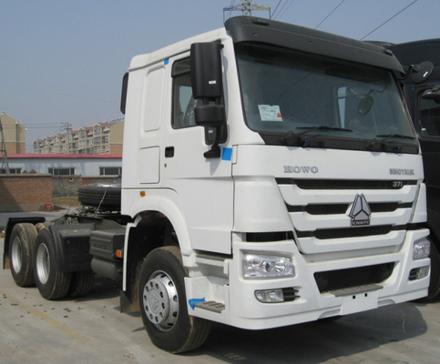 25 tonnellate di Howo Sinotruk 6x4 di camion bianco Wd615.47 del trattore con alta resistenza di collisione