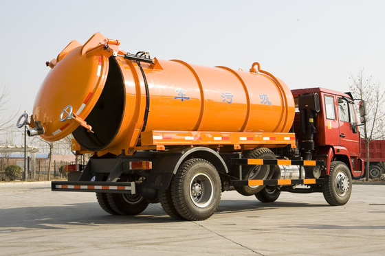 Camion di pulizia del carro armato settico del pulsometro di Sinotruk Howo7 16CBM che raccoglie fanghi di depurazione