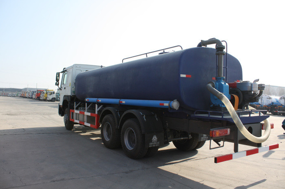 camion camion cisterna/13 di smaltimento dei rifiuti di CBM delle acque luride 6x4 con la funzione di scarico di pressione