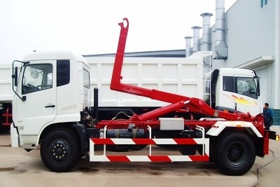 modello facoltativo QDZ5160ZXXZH di colore del camion del compattatore di rifiuti dell'ascensore del gancio di 16ton 6x4