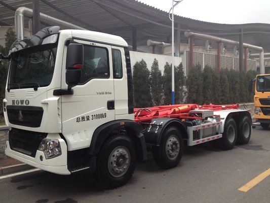 il camion Euro2 336hp 10 del compattatore dei rifiuti della raccolta del camion di immondizia del braccio di 30T Hork si stanca