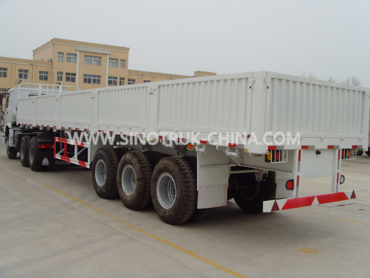 Rimorchi resistenti leggeri dei semi di Dropside con il tetto impermeabile del cursore e della copertura