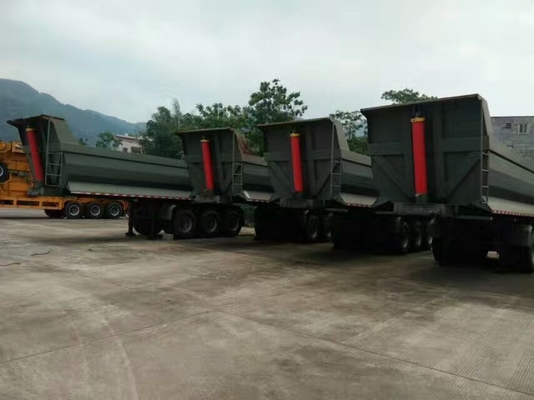 autoarticolato ad alta velocità del ribaltatore 70T per l'estrazione mineraria e la costruzione 25-45 CBM