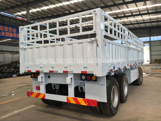 20 tonnellate 3 ABS resistenti delle ruote della roulotte 12 di Dropside dei rimorchi dei semi degli assi facoltativi