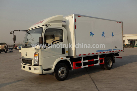 camion durevole di bassa potenza 4x2 del contenitore di congelatore 10T per trasporto del latte e della carne