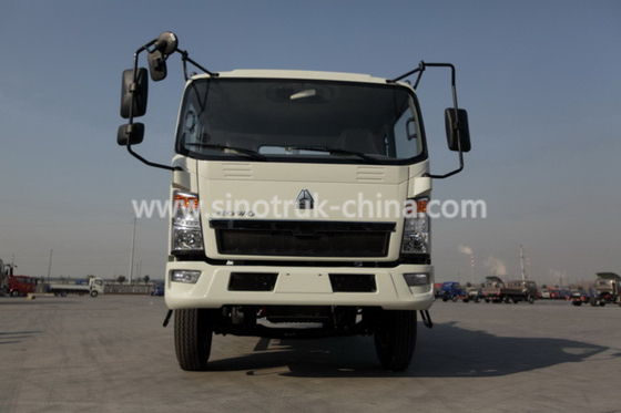 Dimensioni globali 6880×2330×2870 dell'alto di sicurezza di HOWO 4×2 di aspirazione camion delle acque luride