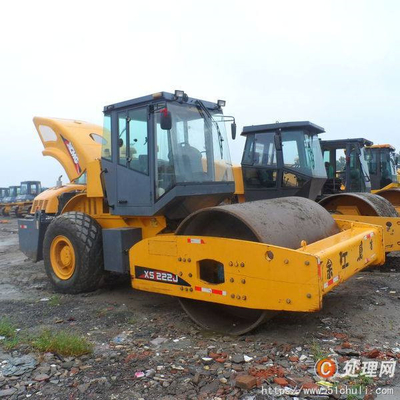 Compattatore meccanico del rullo del tamburo XS202 20 tonnellate di macchinario di manutenzione delle strade