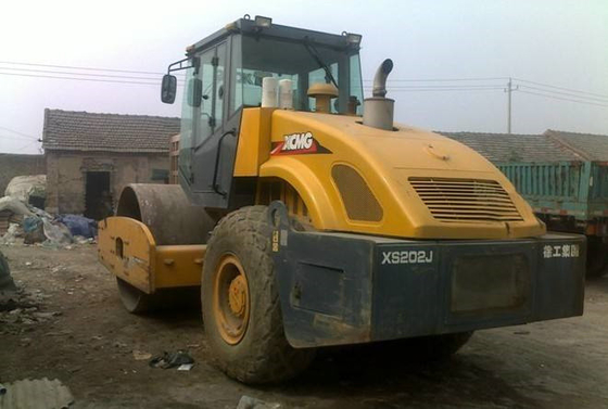 20t scelgono il rullo compressore vibratorio del tamburo per costruzione di strade e XS202J riparato