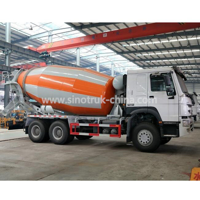 336hp struttura d'acciaio del camion della betoniera del motore 6×4 Howo con l'autocisterna 10cbm