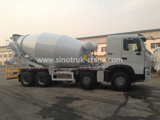 colore del camion della betoniera dell'asse di 371hp 8×4 4 facoltativo con l'autocisterna di 16 CBM
