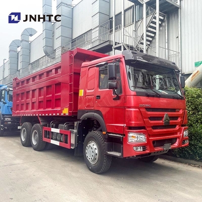 Howo 6x4 Nuovo/usato 10 ruote Dump Truck Diesel Tipper Camera posteriore 400HP Euro 2 Euro 3 Norme di emissioni 8L Hino RHD
