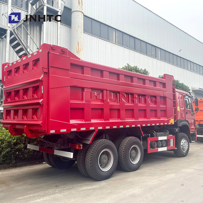 Howo 6x4 Nuovo/usato 10 ruote Dump Truck Diesel Tipper Camera posteriore 400HP Euro 2 Euro 3 Norme di emissioni 8L Hino RHD
