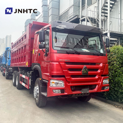 Howo 6x4 Nuovo/usato 10 ruote Dump Truck Diesel Tipper Camera posteriore 400HP Euro 2 Euro 3 Norme di emissioni 8L Hino RHD