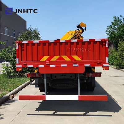 Howo T7H Nuovo 8*4 12 ruote 40 tonnellate 380 HP Gru montata Max 16 tonnellate Arm Cargo Con Gru Truck