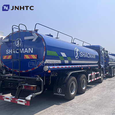 Supporto personalizzazione Blue Shacman H3000 20m3 Sprinkler per l'acqua Camion cisterna per l'acqua per la manutenzione stradale