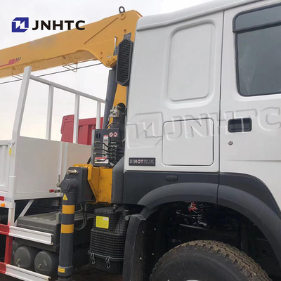 HOWO 8 tonnellate 12 tonnellate Telescopic Boom Truck Crane Truck Monted Crane Hydraulic Mobile Truck Crane Cina Fabbrica in vendita