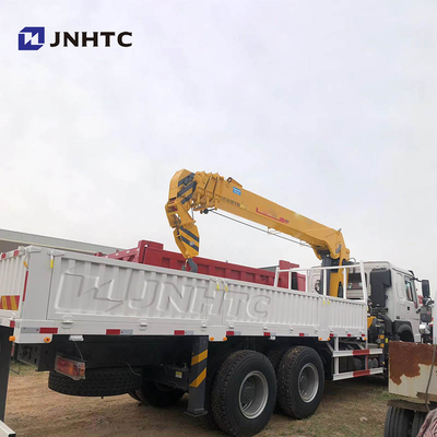 HOWO 8 tonnellate 12 tonnellate Telescopic Boom Truck Crane Truck Monted Crane Hydraulic Mobile Truck Crane Cina Fabbrica in vendita