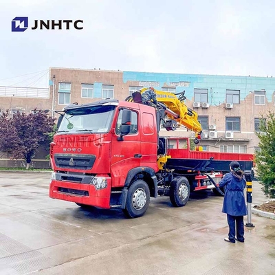Cina Howo 6x4 380hp gru a braccio pieghevole con camion da carico 14/ 16 tonnellate gru telescopica montata su una spinta buon prezzo