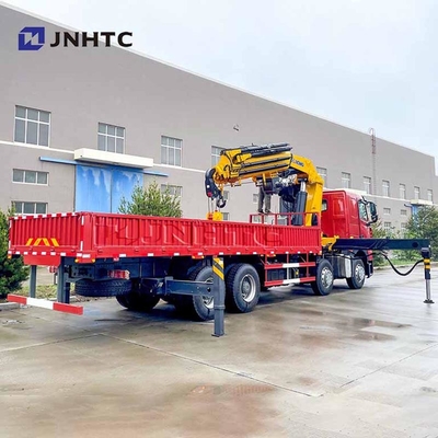Cina Howo 6x4 380hp gru a braccio pieghevole con camion da carico 14/ 16 tonnellate gru telescopica montata su una spinta buon prezzo