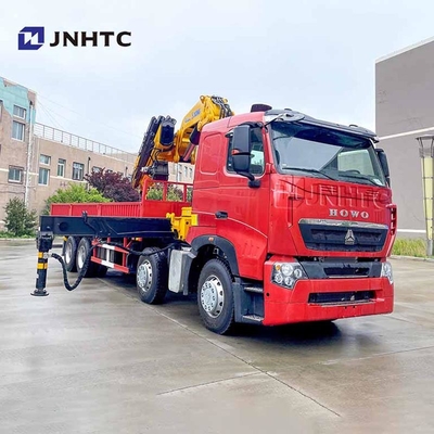 Cina Howo 6x4 380hp gru a braccio pieghevole con camion da carico 14/ 16 tonnellate gru telescopica montata su una spinta buon prezzo