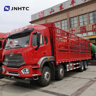 Hot HOWO Marca 8*4 Fence Cargo Truck Heavy Duty Stake Cargo Van Trasporto camion in vendita