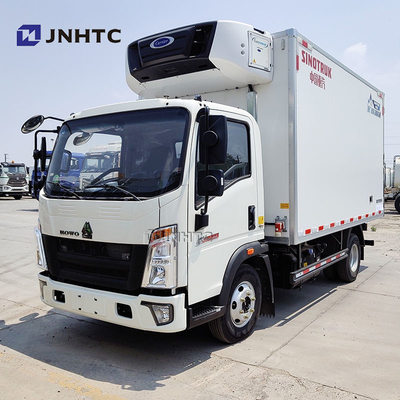 Nuovo HOWO 3t 4t 5t 4x2 Camion frigorifero Camion alimentare leggero Camion frigorifero