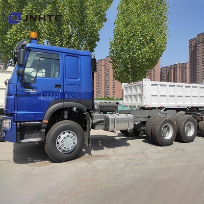 NOVO HOWO 6X4 Chassis del camion a gomma 400 CV 10 ruote Chassis del camion a gomma blu