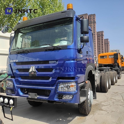 NOVO HOWO 6X4 Chassis del camion a gomma 400 CV 10 ruote Chassis del camion a gomma blu