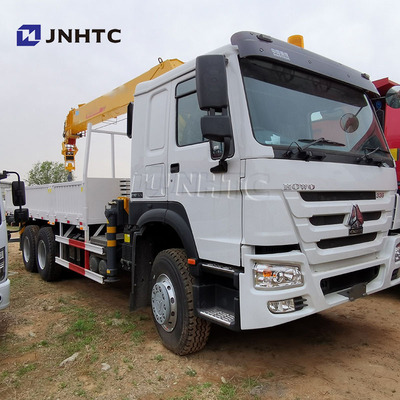 Nuovo HOWO 8 tonnellate 12 tonnellate Telescopico Camion a spinta Camion gru montata Camion idraulica mobile Camion gru