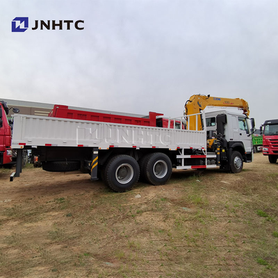 Nuovo HOWO 8 tonnellate 12 tonnellate Telescopico Camion a spinta Camion gru montata Camion idraulica mobile Camion gru