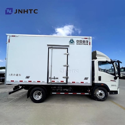 Nuovo HOWO Camion frigorifero 3t 4t 5t 4x2 Camion alimentare leggero Camion frigorifero Fabbrica Ultima