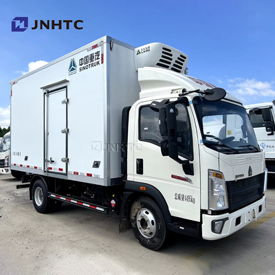 Nuovo HOWO Camion frigorifero 3t 4t 5t 4x2 Camion alimentare leggero Camion frigorifero Fabbrica Ultima
