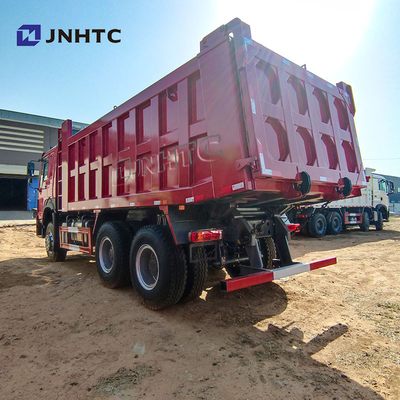 Howo 30cbm camion a gomma 6X4 10 ruota 400 HP CNG trasporto camion a scarico prezzo in vendita