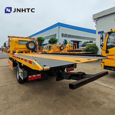 FAW Flatbed Wrecker 4*2 3tons 5 Ton 160HP Road Recovery Wrecker Truck Buono prezzo