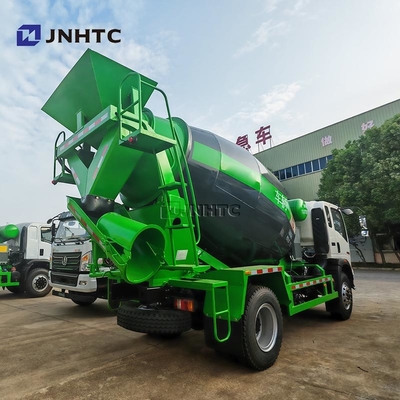 HOWO 4×2 Camionetto leggero per il frullamento del calcestruzzo 3 metri cubi 4,5 tonnellate Camionetto per il frullamento del calcestruzzo resistente alle intemperie