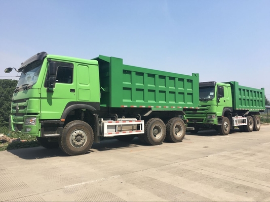 Autocarro con cassone ribaltabile resistente di modello dell'Etiopia, autocarro con cassone ribaltabile di howo 336hp ZZ3257N3447A1
