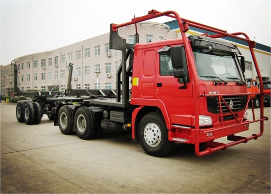 Marca movente destra di Sinotruk Howo del camion del trasportatore del ceppo di 6*6 400l con qualsiasi colore