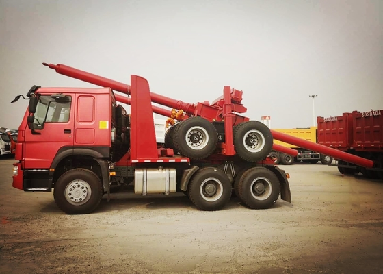 Marca movente destra di Sinotruk Howo del camion del trasportatore del ceppo di 6*6 400l con qualsiasi colore